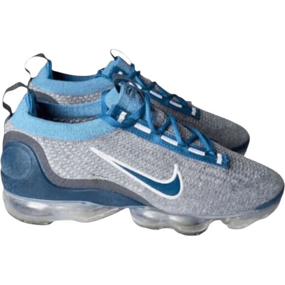 NIKE Air VaporMax 2021 Flyknit \'Day To Night Rift Blue\' Running Shoes Size 8 main image 5